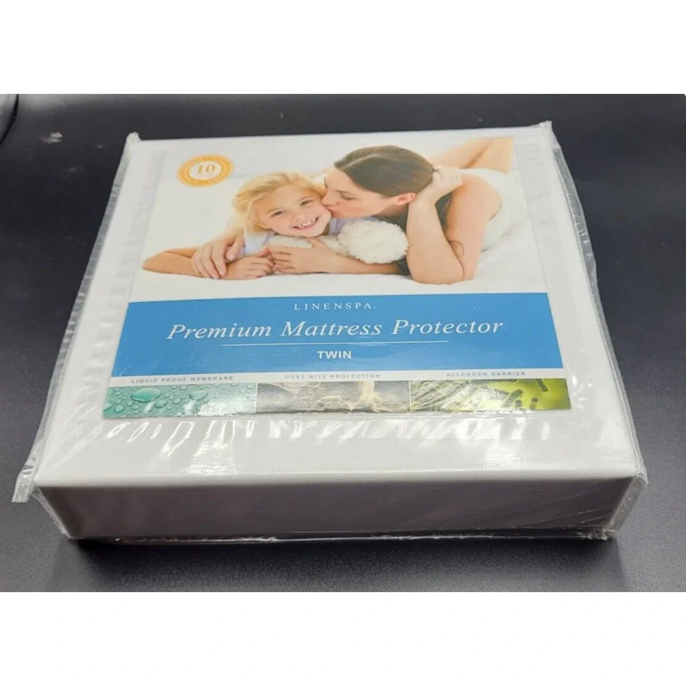 Linenspa Premium Twin Mattress Protector Waterproof Dust Mite Allergen Protect